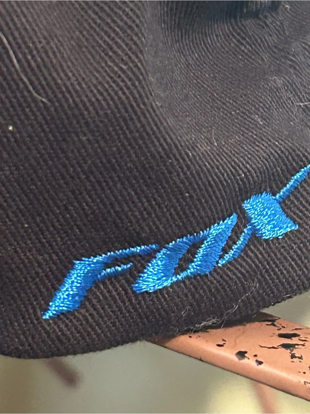 Fox Racing Flex 45 Flexfit Hat Youth OSFM Two Tone Blue Black Embroidered Cap